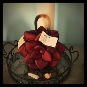 NWT Silk Taffeta Evening Bag